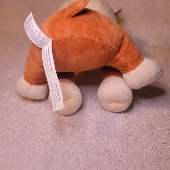 Paw Patrol Rubble Dog Plush Stuffed Animal Toy 6” Sitting Yellow Spin Master - Picture 8 of 10